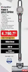 HEİFER POWER X ŞARJLI SÜPÜRGE